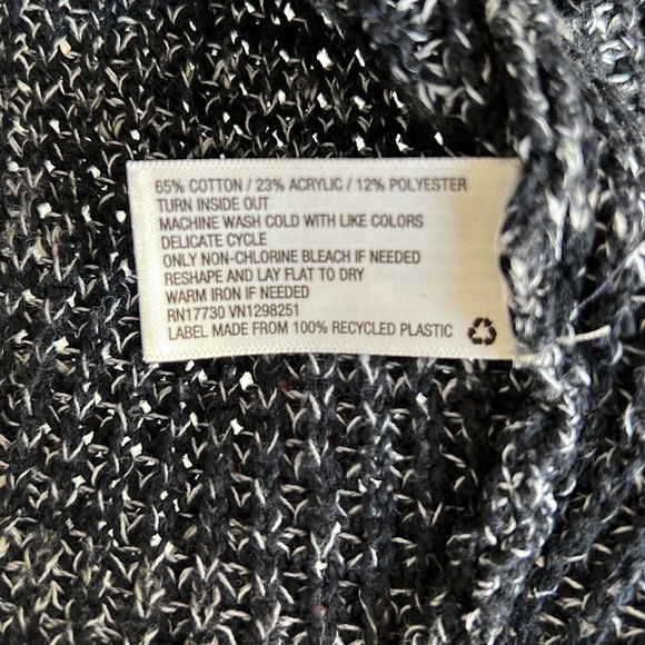 Universal threads navy blue oversized cardigan - Picture 4 of 4